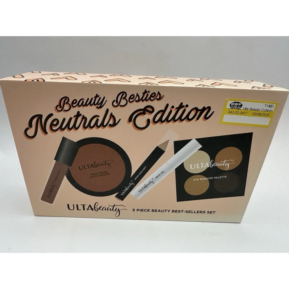 Ulta Beauty Besties Neutrals Edition 5pc Set: Eyeshadow, Lip Oil, Bronzer & More
